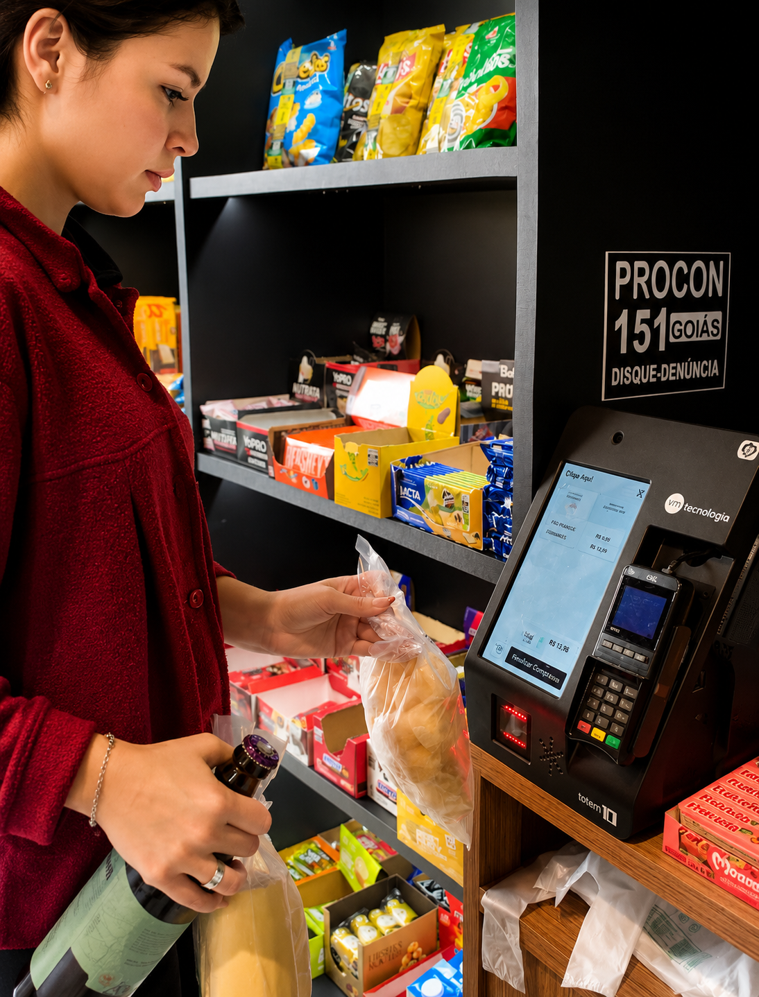 Interior premium do Emporium Cerrado