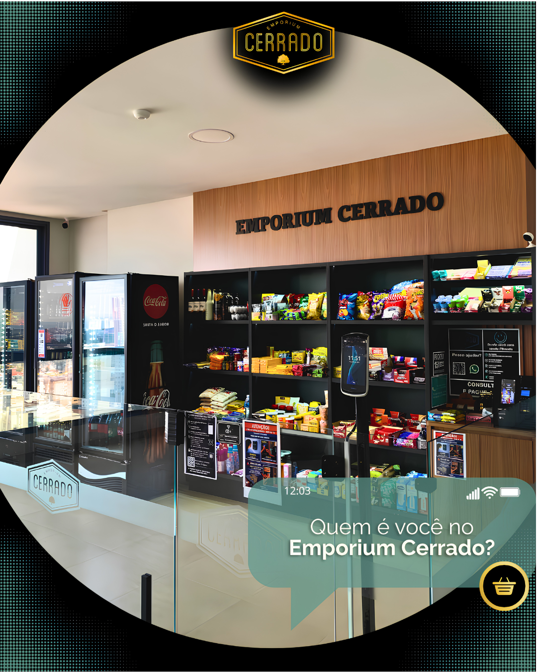 Publicação do Instagram do Emporium Cerrado